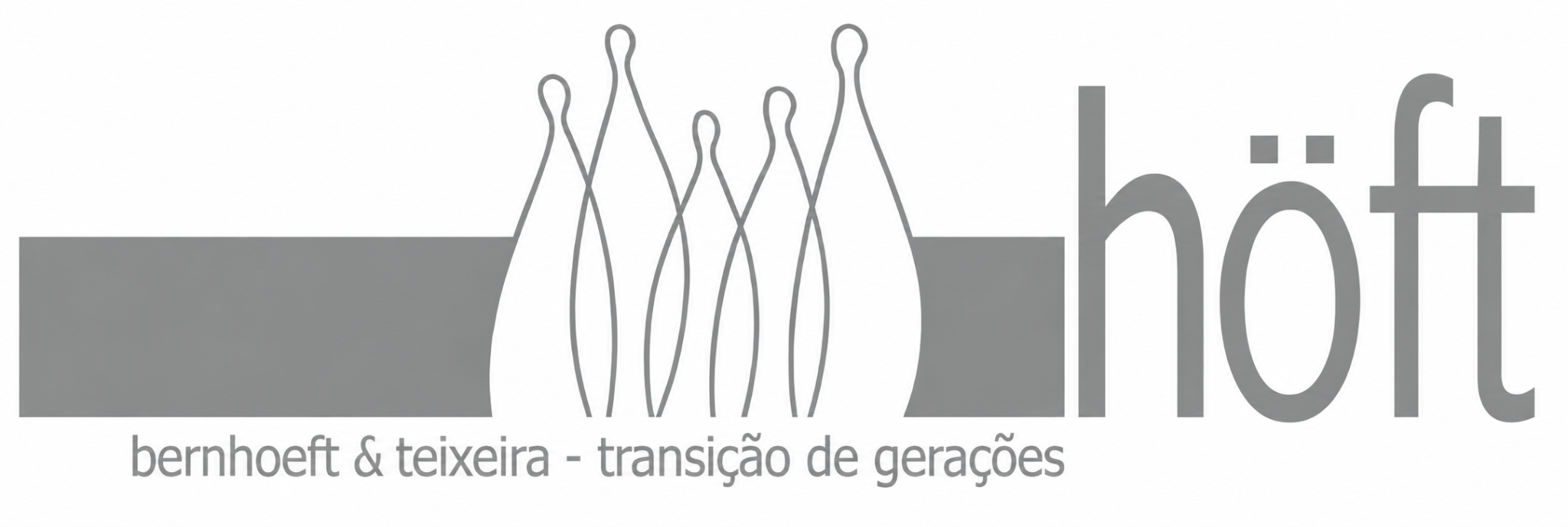 Logo da Höft, consultoria especializada em transição de gerações e educação para famílias empresárias.